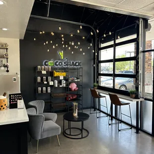 Relaxing atmosphere with a view