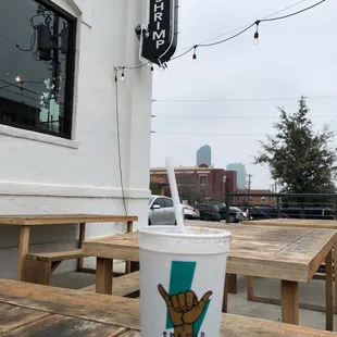 Dreary days mustn't lead to dreary meals. Aloha from Coco Shrimp