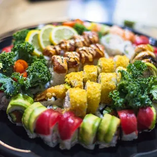 Party platter : A. Roll Special