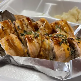 20. Baked Salmon Roll
