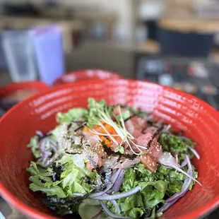 Spicy Sashimi Salad