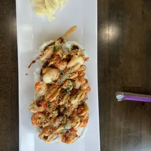 Baked Lobster Roll