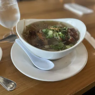 Duck Noodle Soup w/ Rice Noodles (you have option of type of noodle)