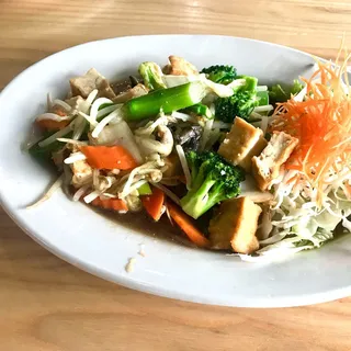 Tofu Vegetable Delight Vegan