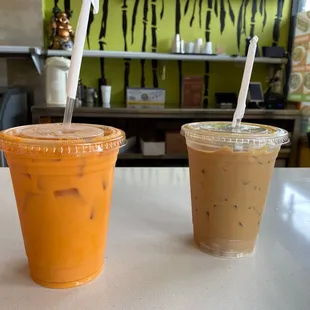 Thai Style Iced Tea &amp; Vietnamese Style Iced Coffee