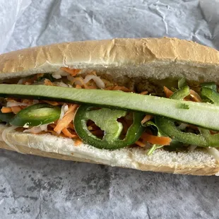 S5. Shredded Chicken Banh Mi