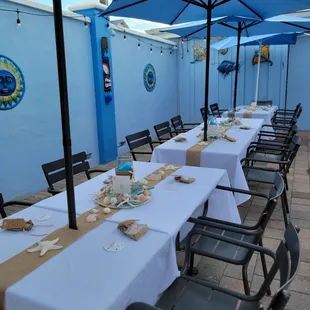 Patio area
