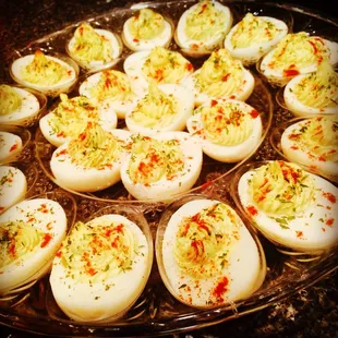 deviled eggs