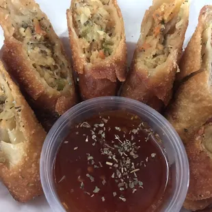 Vegetarian Egg Rolls