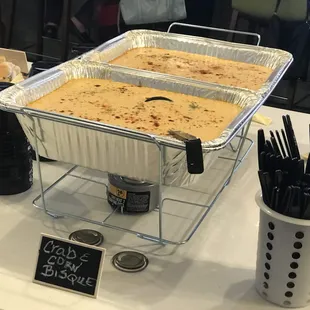 Crab &amp; Corn Bisque...Catering