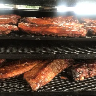 Smoked Baby Back Ribs for Private Catering Event