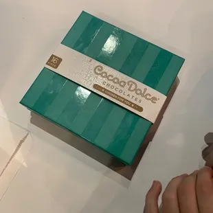 Box of chocolates assorted.