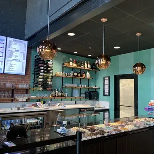 the bar and the menu