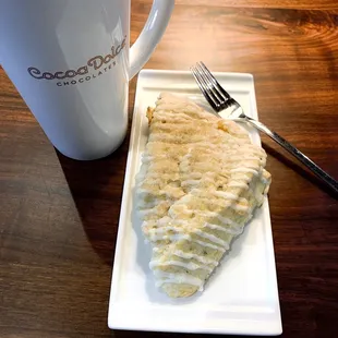 Lavender Lemon Scone