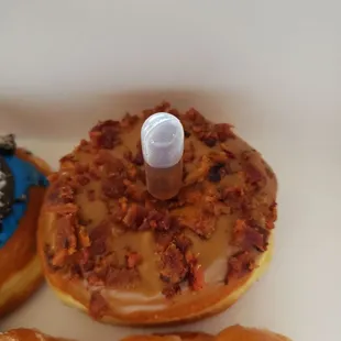 Maple bacon donut