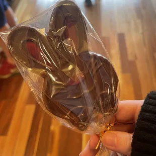 Chocolate Bunny pops for Easter!