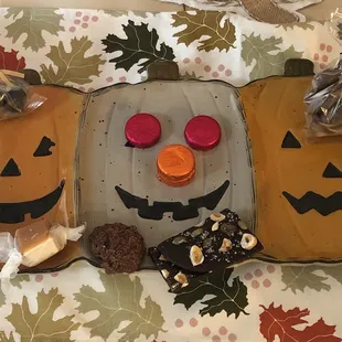 Various chocolates purchased.