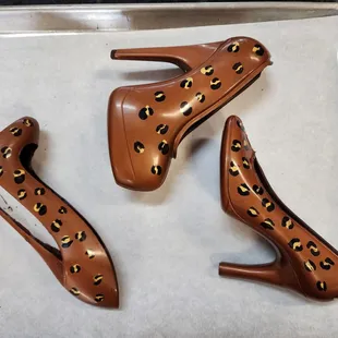 If you need heels made of chocolate, order them here.