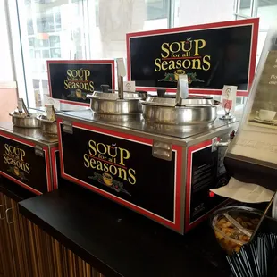 They have soup!