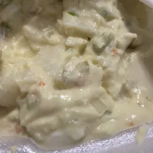 Potato salad was ok