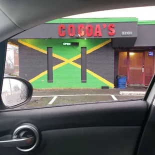 Front left side of building