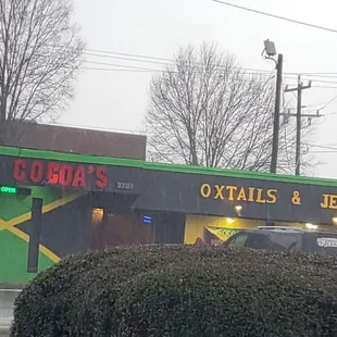 Restaurant from across the street