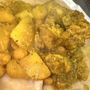 Curry Chicken Roti