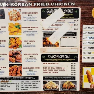 Menu Side 2