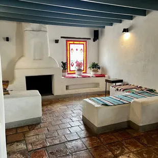 Inside restaurant