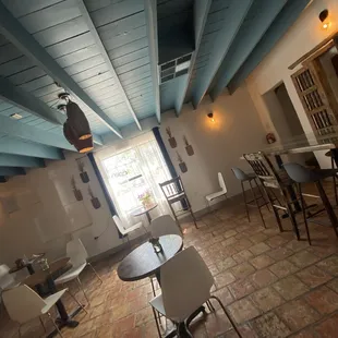 Main restaurant space, look at that ceiling!
