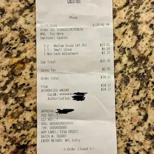 No mention or posting of Credit Card fee (non-cash adjustment) which is a little disappointing!