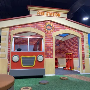 Has hats and other things that your child can pretend plays as.