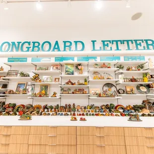 Create your own custom Longboard Letters! Visit the Longboard Letters workshop area at CocoNene Ala Moana.