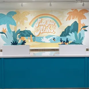 CocoNene cashwrap featuring artwork by local muralist Jack Soren