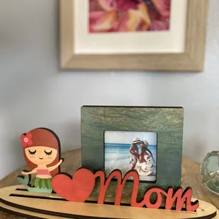 "To Mom With Love" Longboard Letters fish set