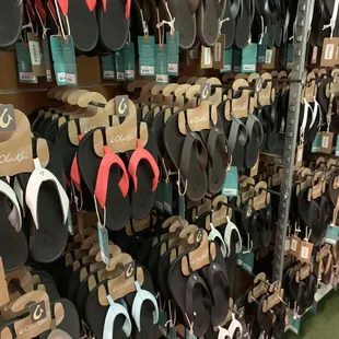 Olukai for men and women. Many styles.