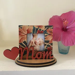 &quot;Hibiscus for Mom&quot; Longboard Letters mini set