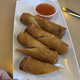 Pork egg rolls