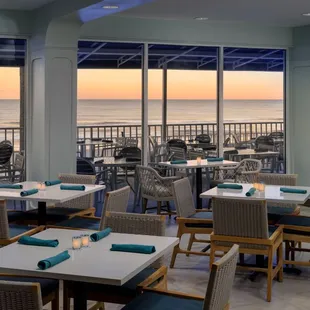 sushi and sashimi, outside