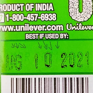 Take a closer look and you&apos;ll see faded &quot;Mar 2021&quot;