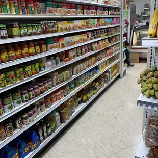 Inside the store