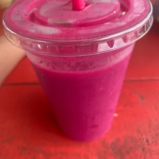 Dragon fruit smoothie