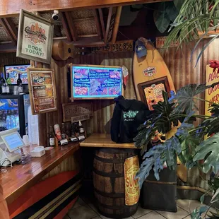 interior, sushi and sashimi