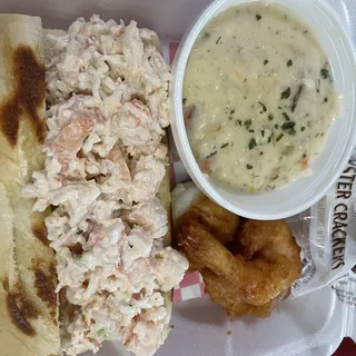 Beer Battered Shrimp N' Chips