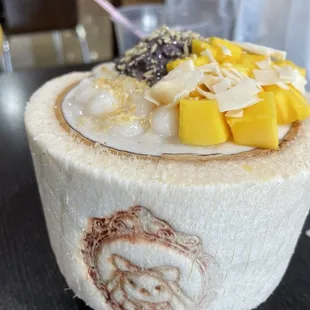 Coconut $12.95 plus taxes