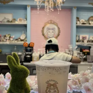 D3. Pandan Coconut Water W. Fresh Coconut Meat. Pandan Jelly. Aloe Vera