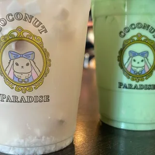 D12. Pandan Coconut Milk Or Coffee