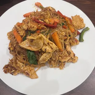 Spicy Fiery Padthai Dinner