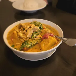 Squash Curry Chicken