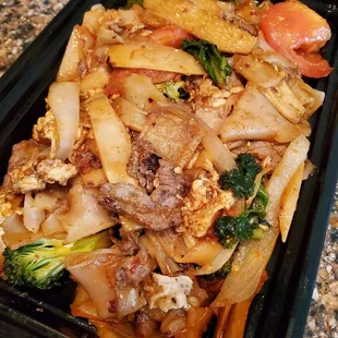 Pad Kee Mao with Beef